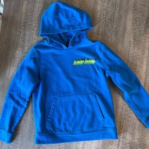 Tek Gear Blue Kids Hoodie with Game Mode Design